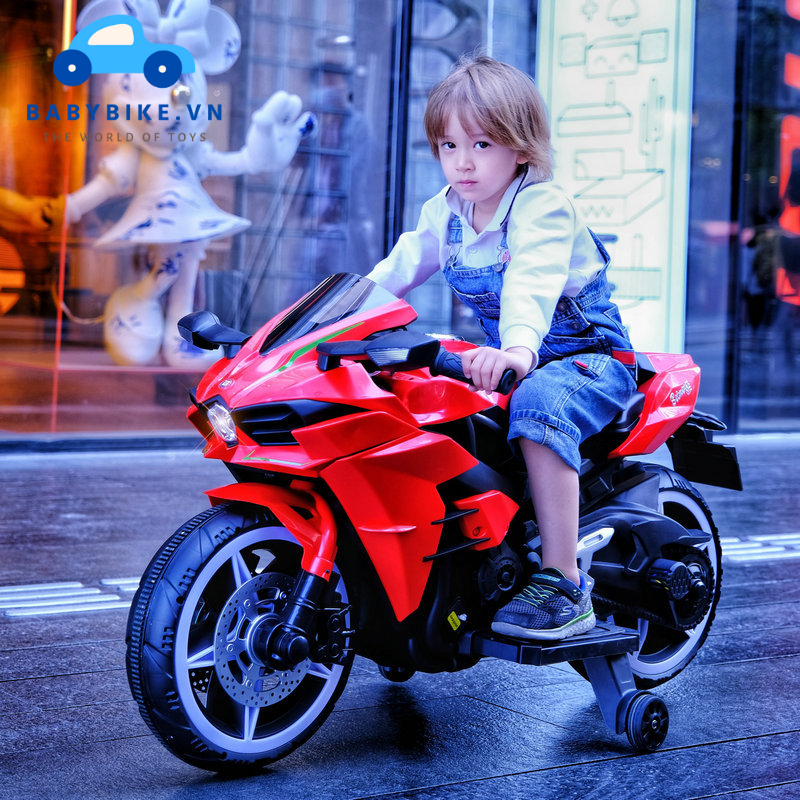 xe mô tô điện trẻ em h2